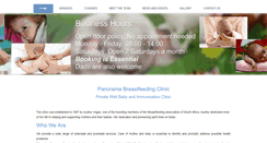 Desktop Screenshot of panoramabreastfeedingclinic.co.za